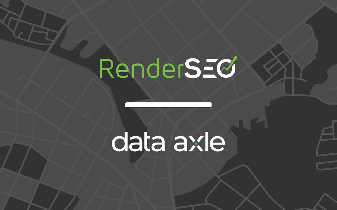 RenderSEO Announces Official Data Axle Partnership