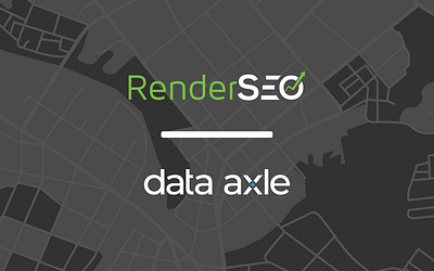 RenderSEO Announces Official Data Axle Partnership