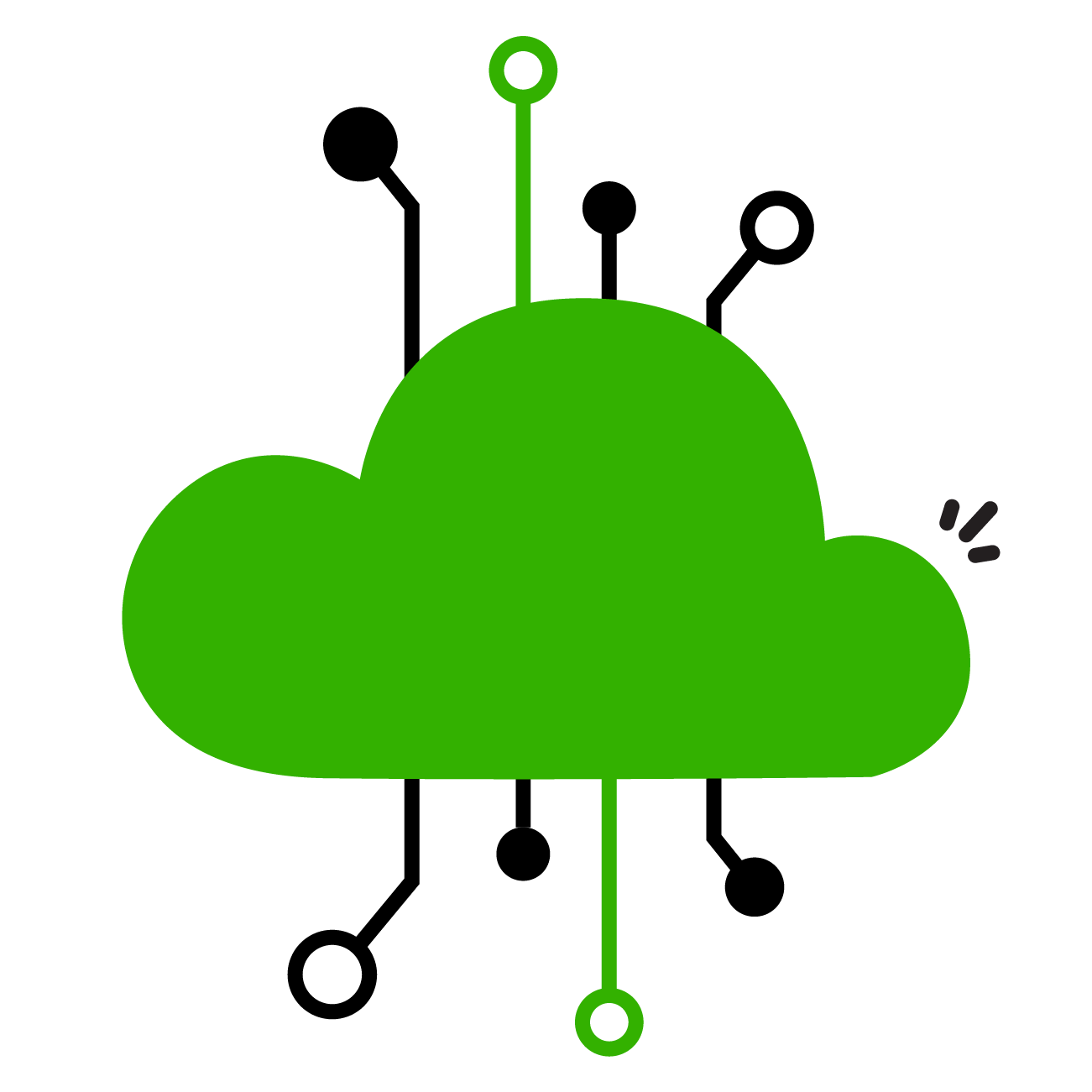 data cloud icon